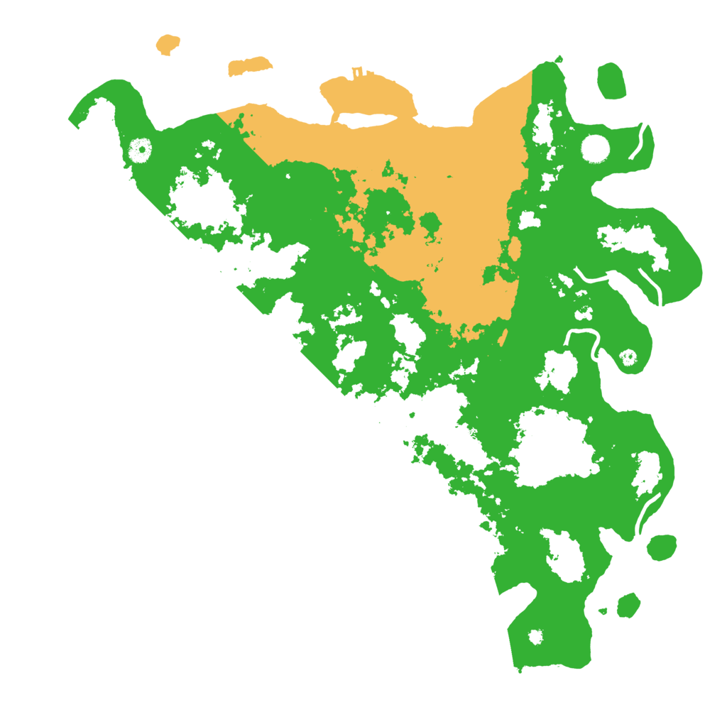 Biome Rust Map: Procedural Map, Size: 4500, Seed: 359290