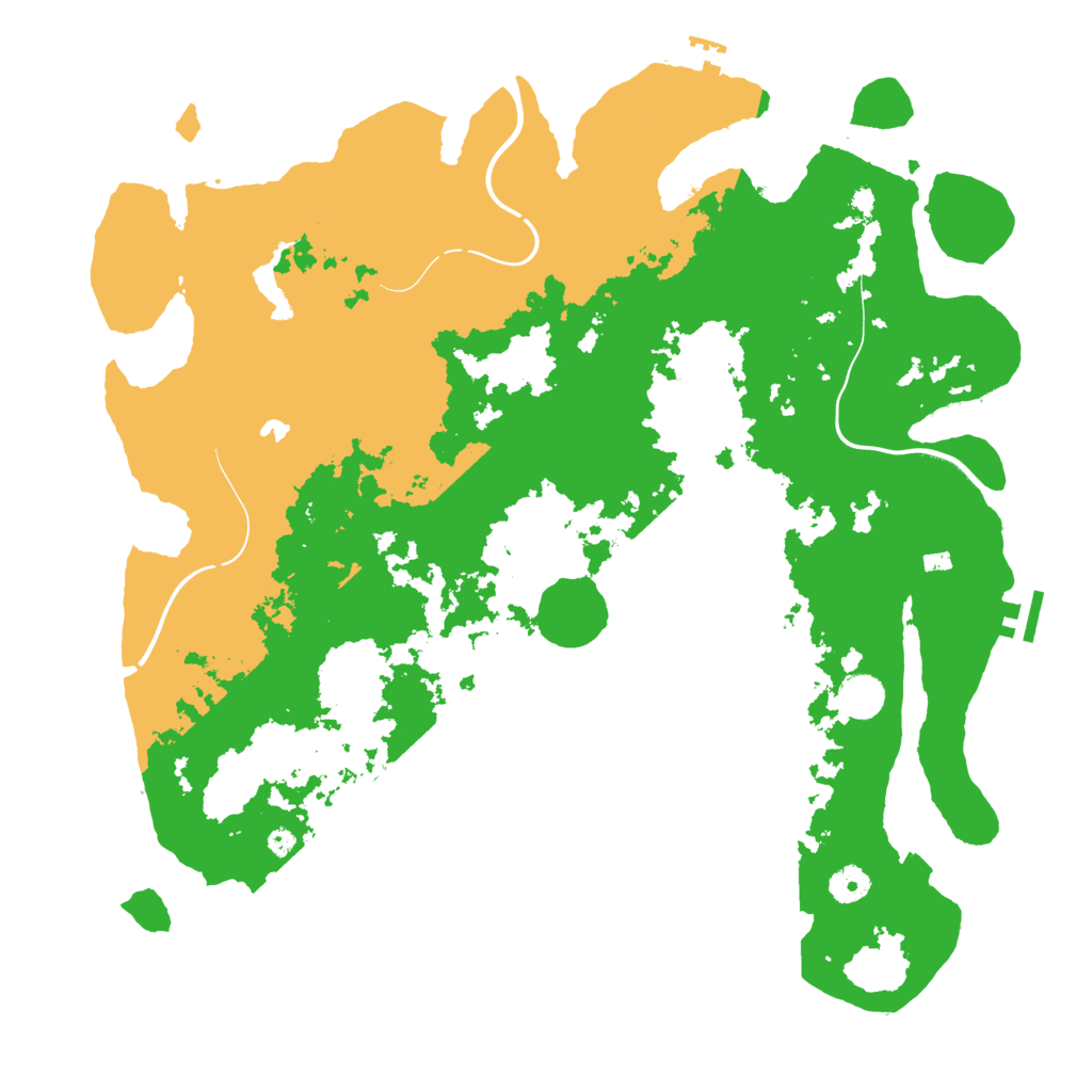Biome Rust Map: Procedural Map, Size: 4250, Seed: 582635923