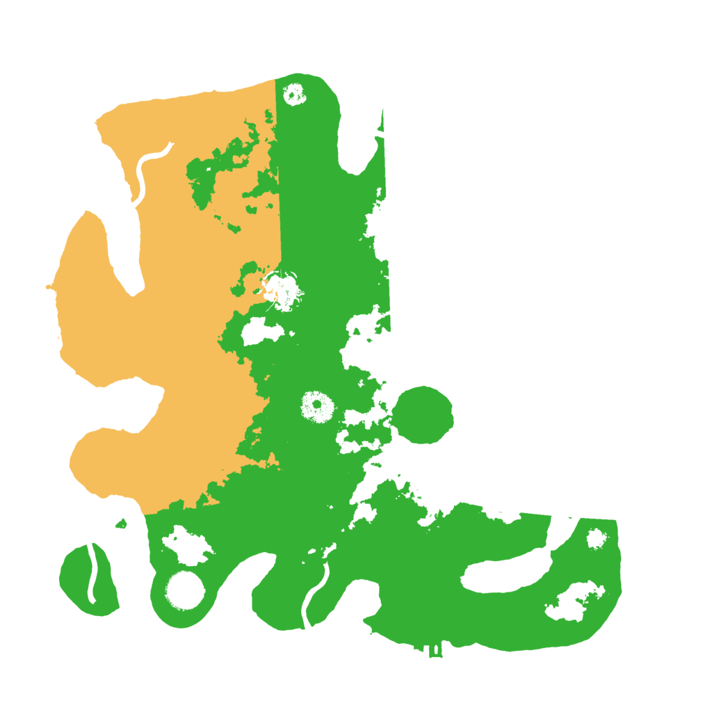 Biome Rust Map: Procedural Map, Size: 3300, Seed: 4313