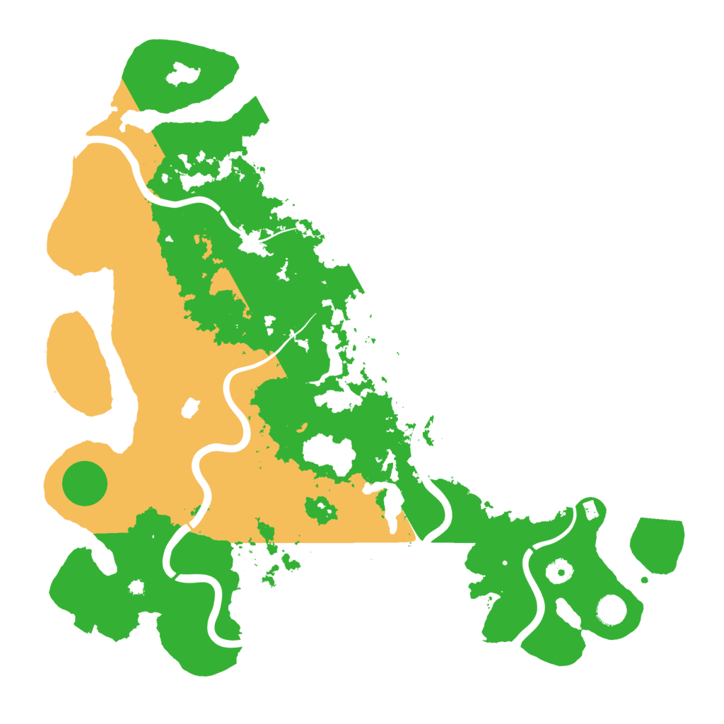Biome Rust Map: Procedural Map, Size: 4250, Seed: 29457