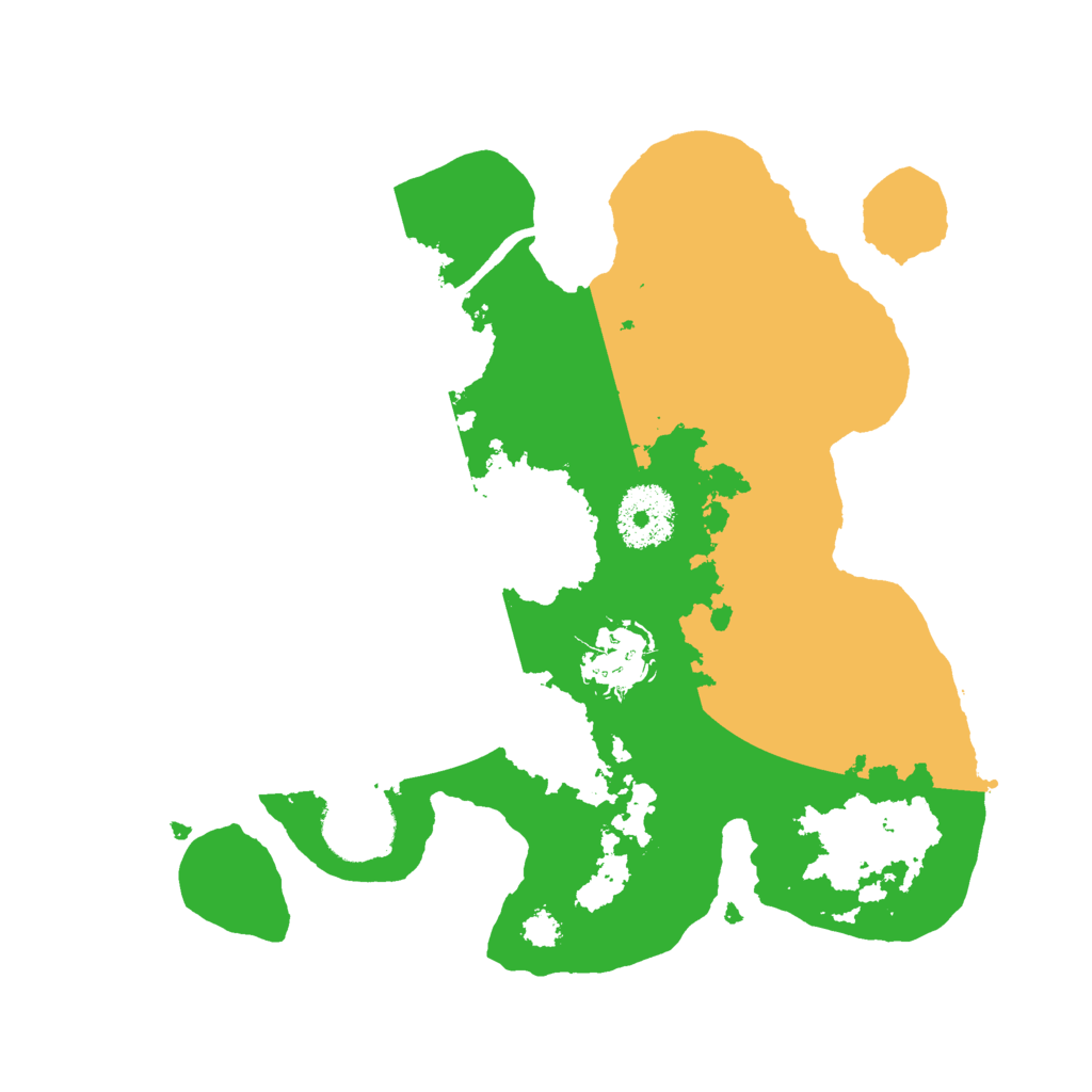 Biome Rust Map: Procedural Map, Size: 2700, Seed: 617645917