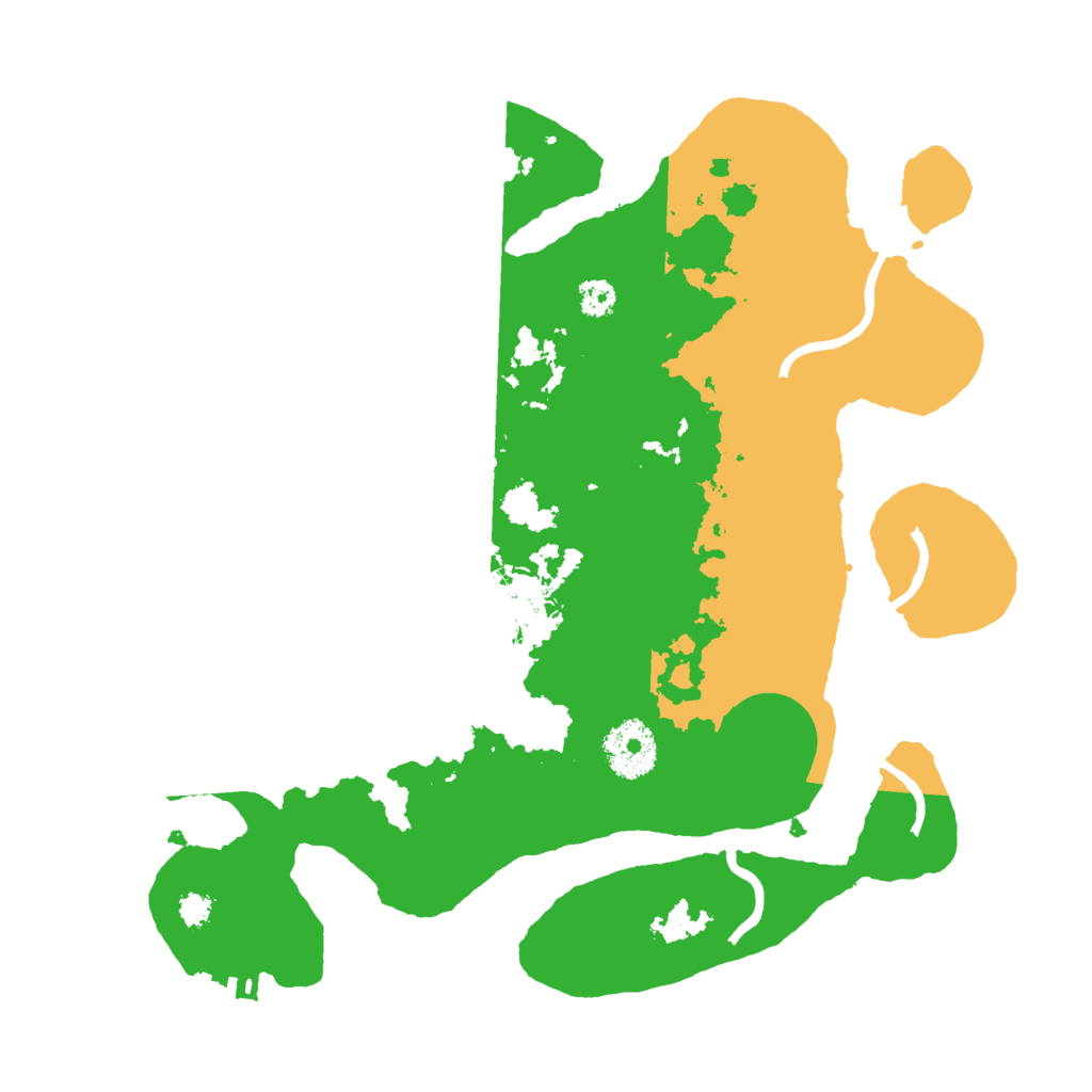 Biome Rust Map: Procedural Map, Size: 3000, Seed: 1159708822