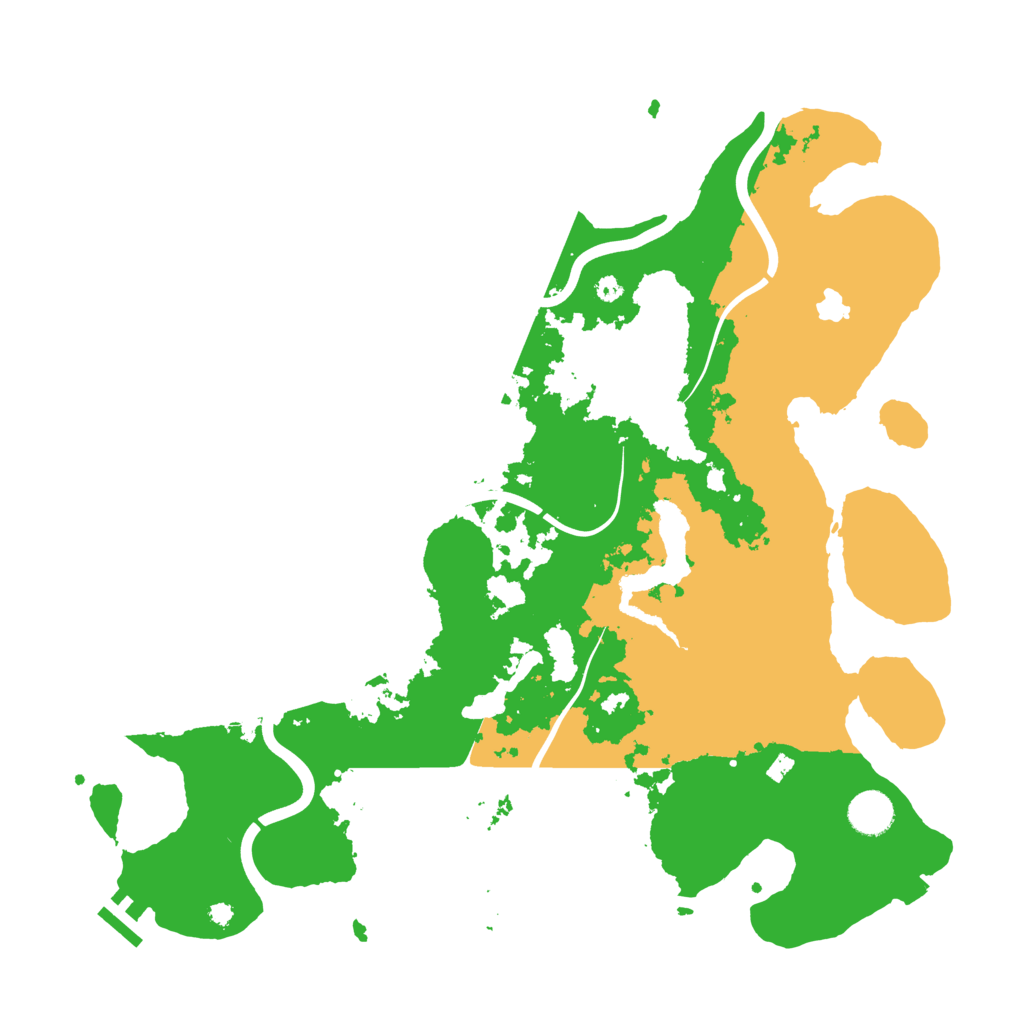Biome Rust Map: Procedural Map, Size: 4000, Seed: 2055358232