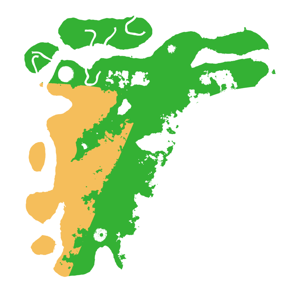 Biome Rust Map: Procedural Map, Size: 3500, Seed: 91369475