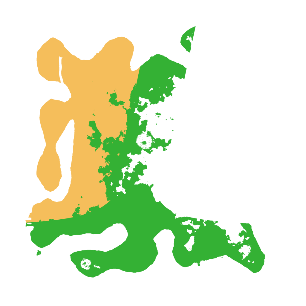 Biome Rust Map: Procedural Map, Size: 3000, Seed: 495441840