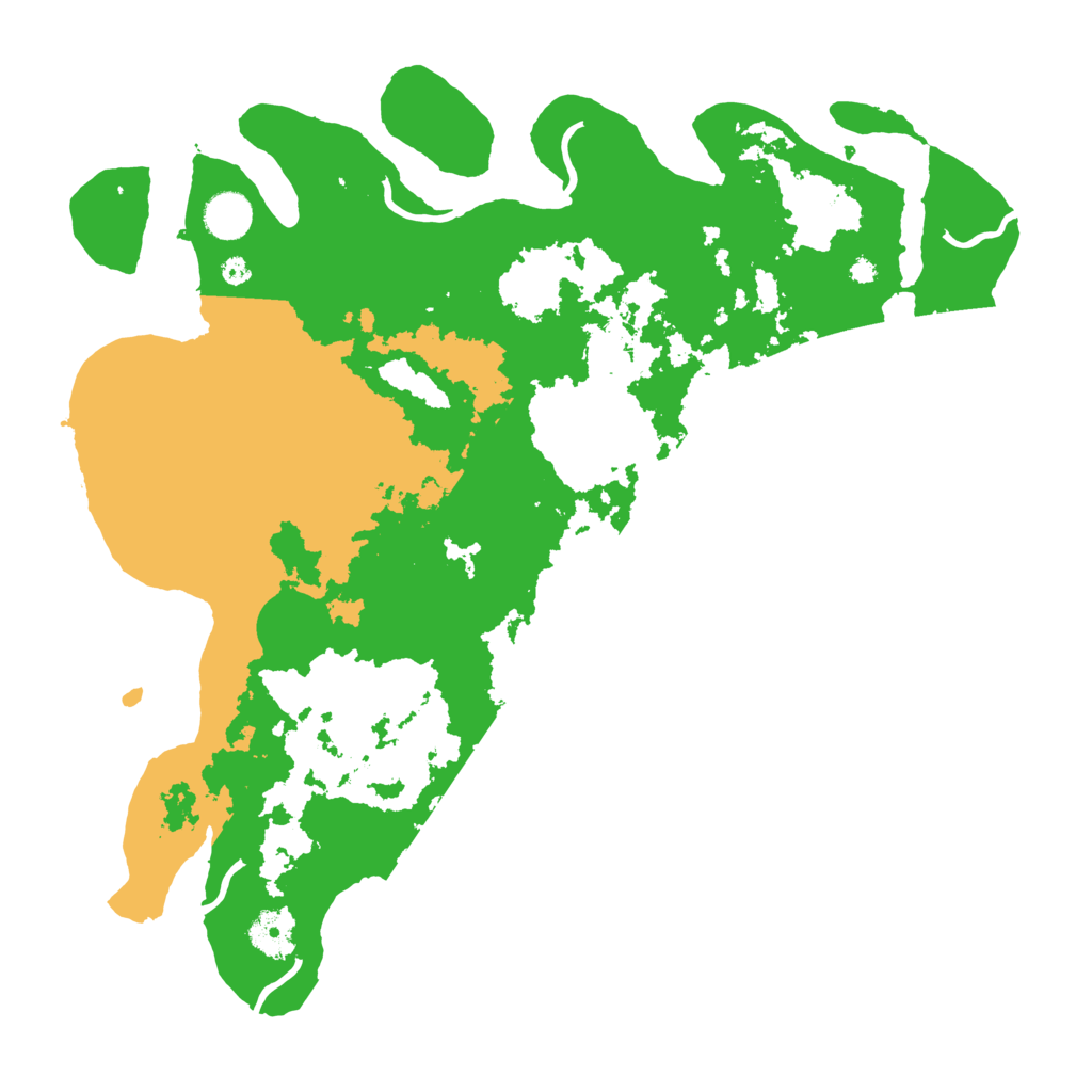 Biome Rust Map: Procedural Map, Size: 4000, Seed: 514898775
