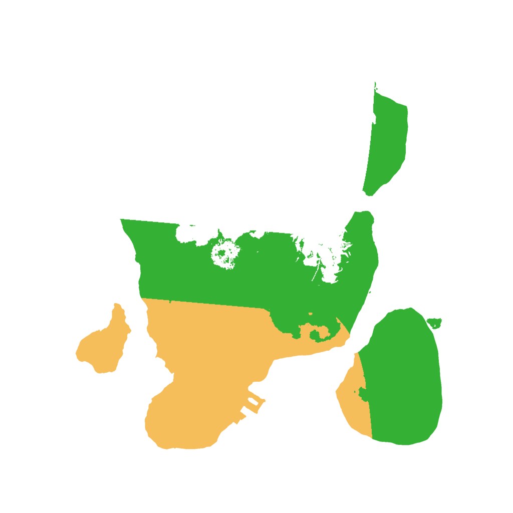 Biome Rust Map: Procedural Map, Size: 1900, Seed: 2052108205