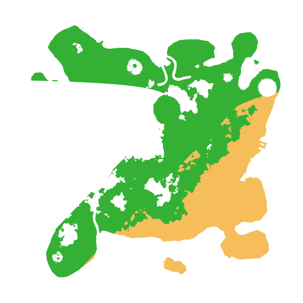 Biome Rust Map: Procedural Map, Size: 3000, Seed: 114757863