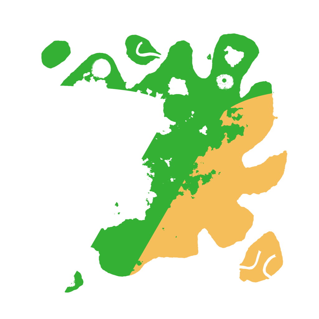 Biome Rust Map: Procedural Map, Size: 3000, Seed: 666999541