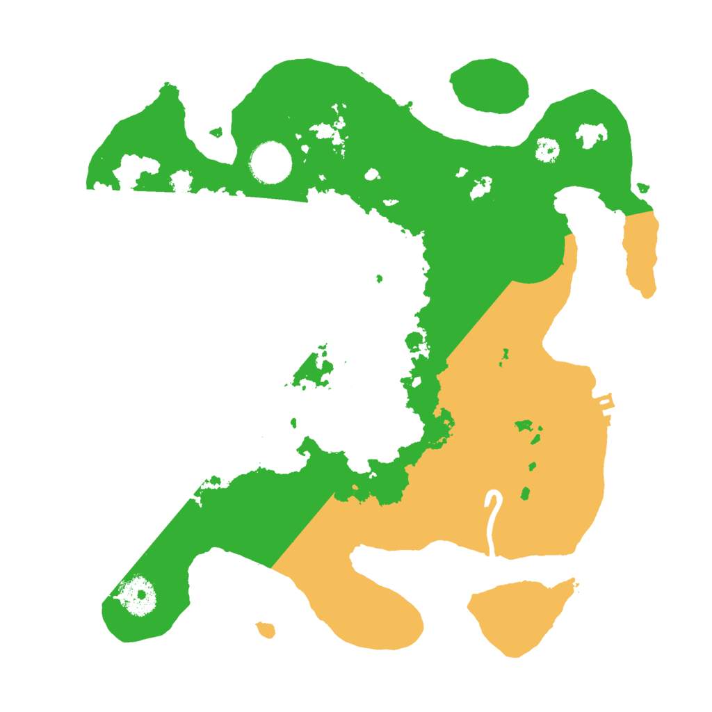Biome Rust Map: Procedural Map, Size: 3000, Seed: 199717419