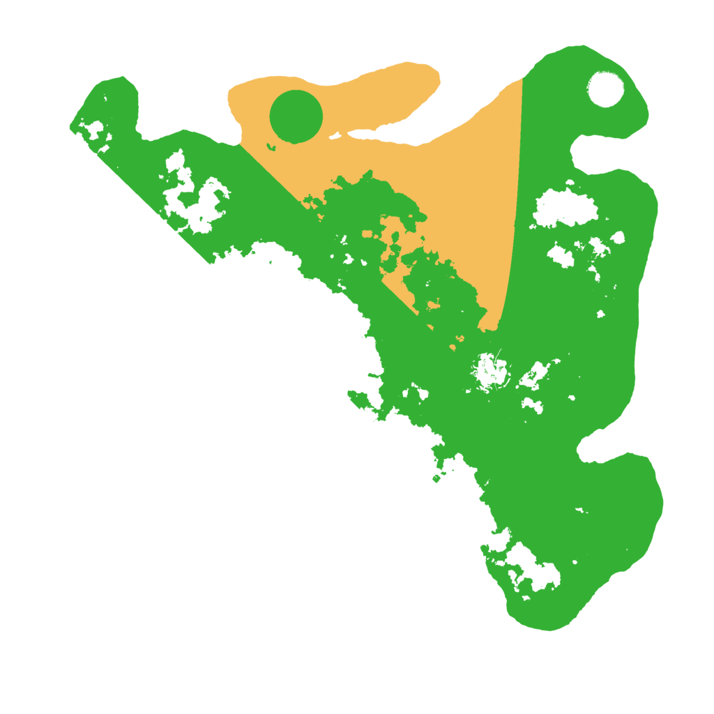 Biome Rust Map: Barren, Size: 3550, Seed: 950485