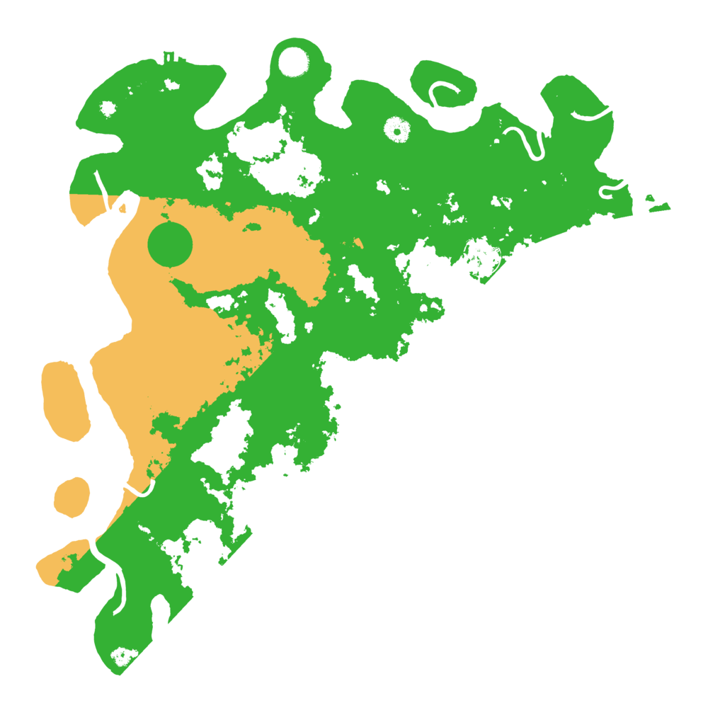 Biome Rust Map: Procedural Map, Size: 4250, Seed: 15366