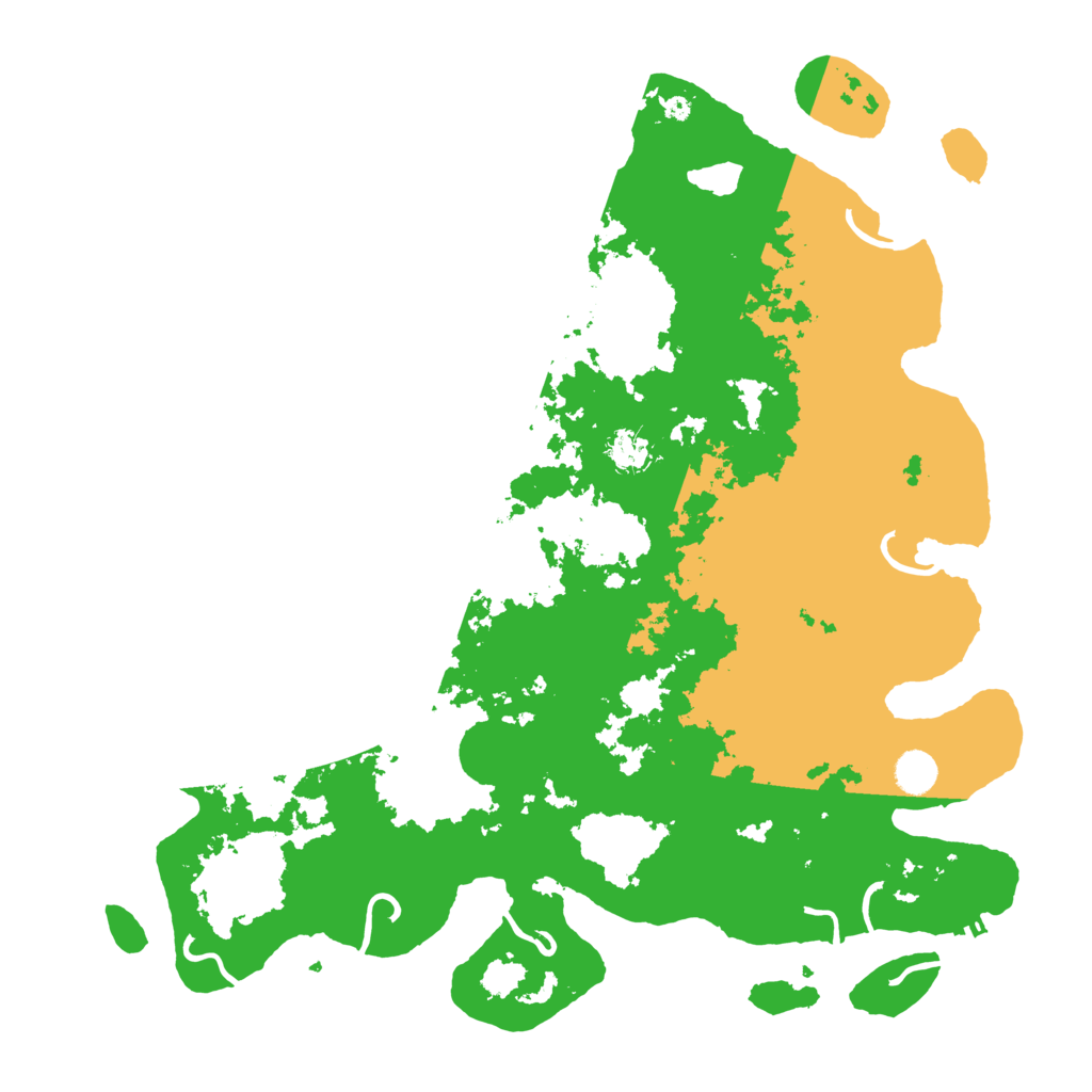 Biome Rust Map: Procedural Map, Size: 4500, Seed: 532694438