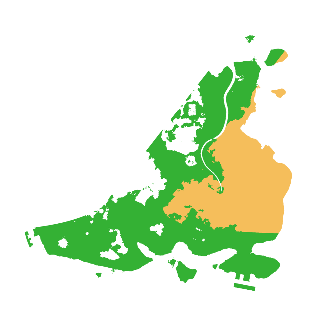 Biome Rust Map: Procedural Map, Size: 3000, Seed: 215430723