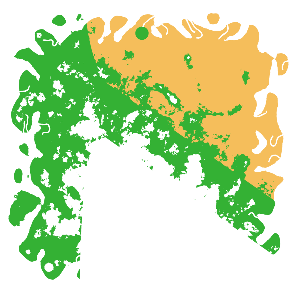 Biome Rust Map: Procedural Map, Size: 6000, Seed: 71994777
