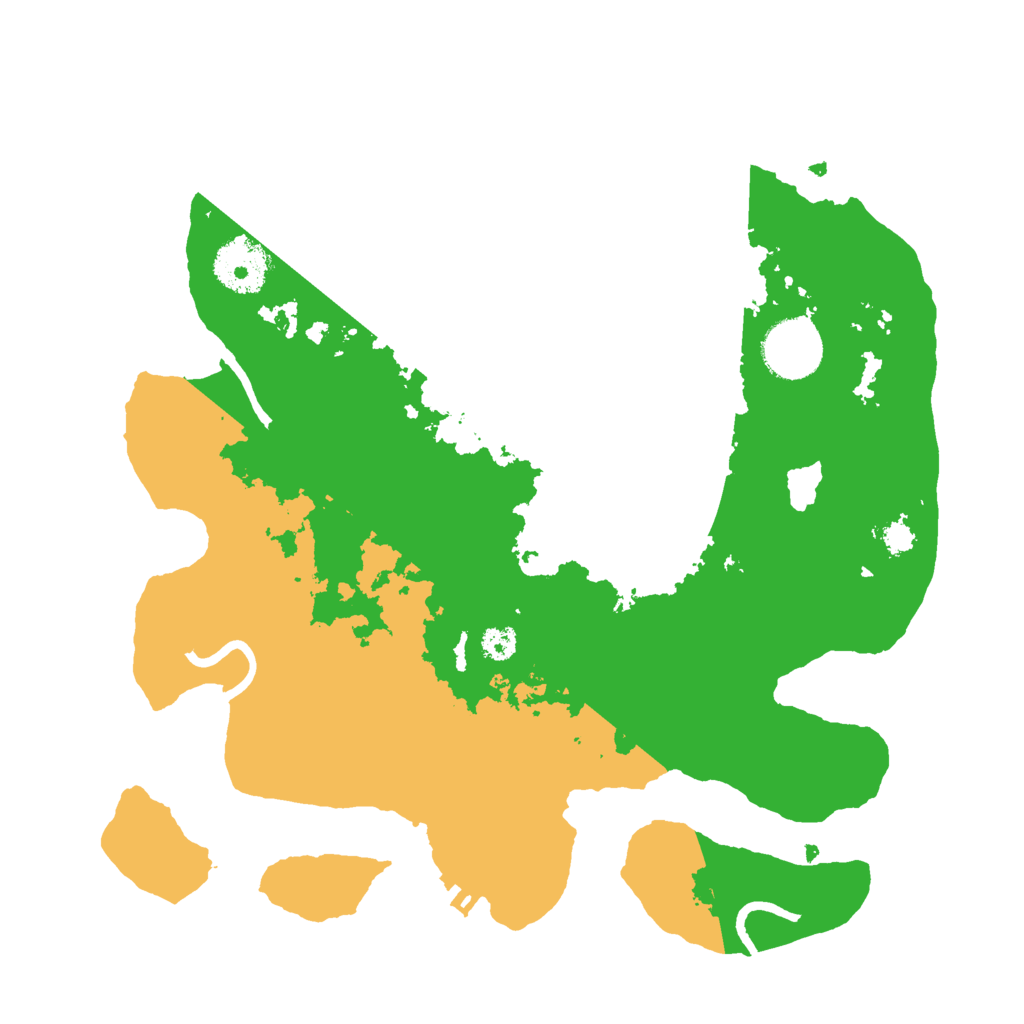 Biome Rust Map: Procedural Map, Size: 3000, Seed: 1452193373