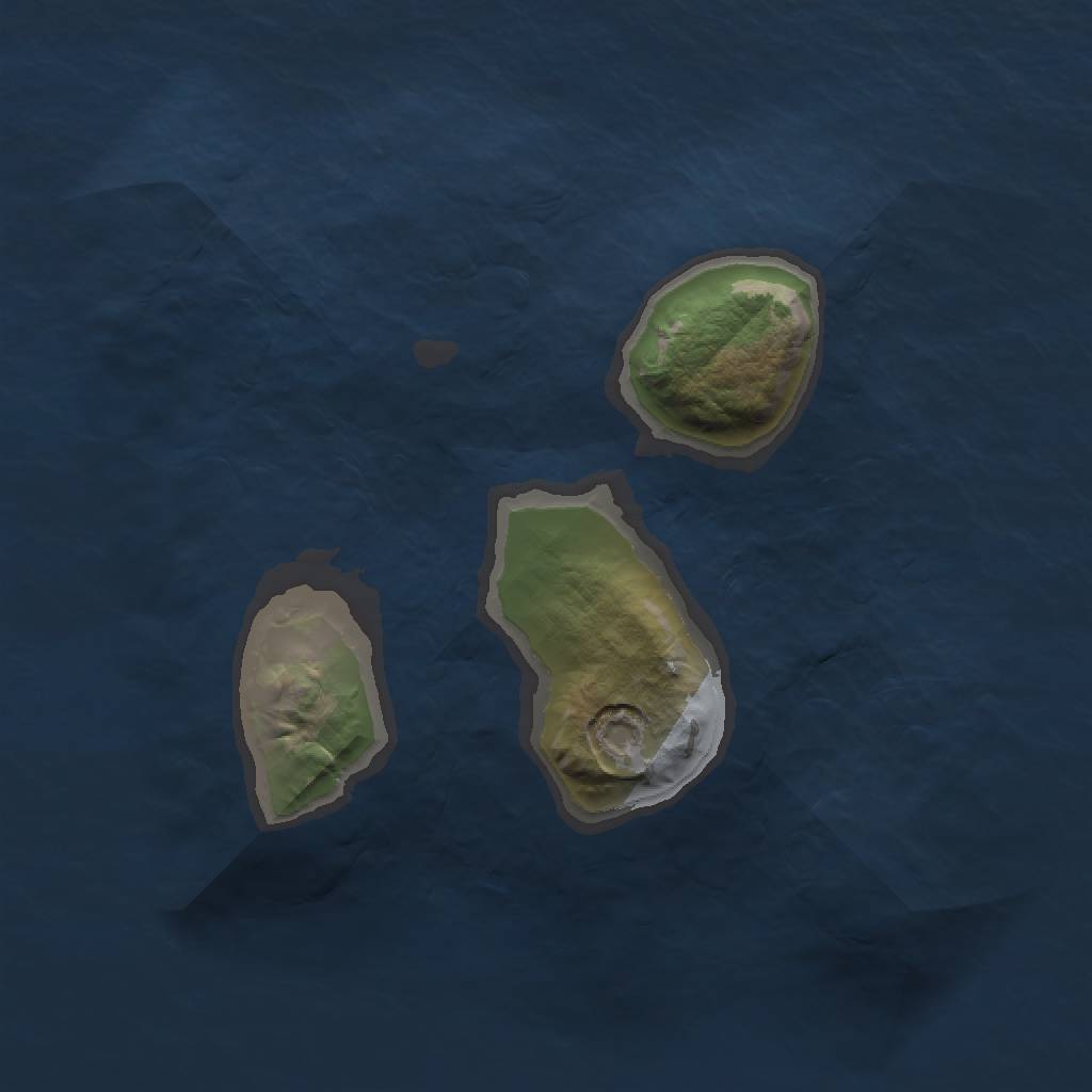 Rust Map: Barren, Size: 1500, Seed: 44, 2 Monuments