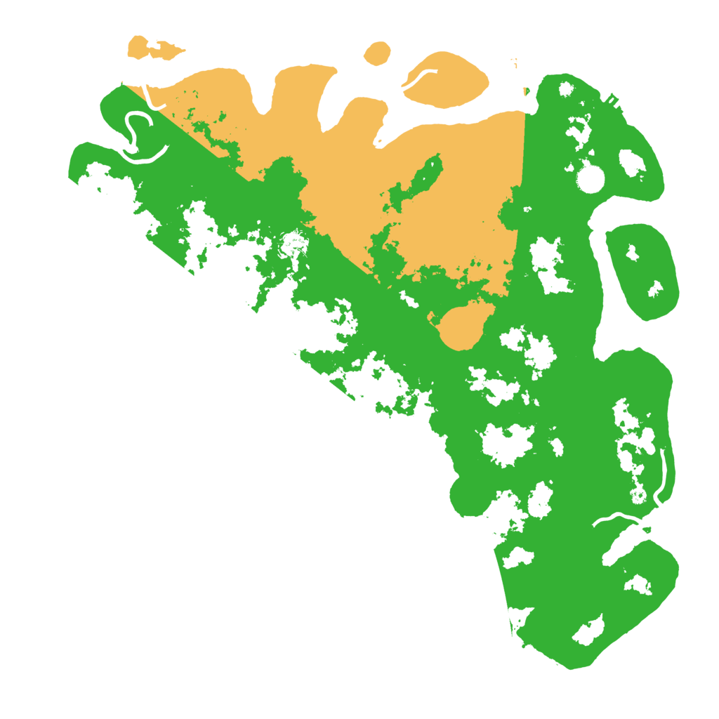 Biome Rust Map: Procedural Map, Size: 4500, Seed: 2126809658