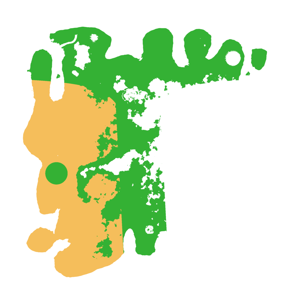Biome Rust Map: Procedural Map, Size: 3500, Seed: 112185865