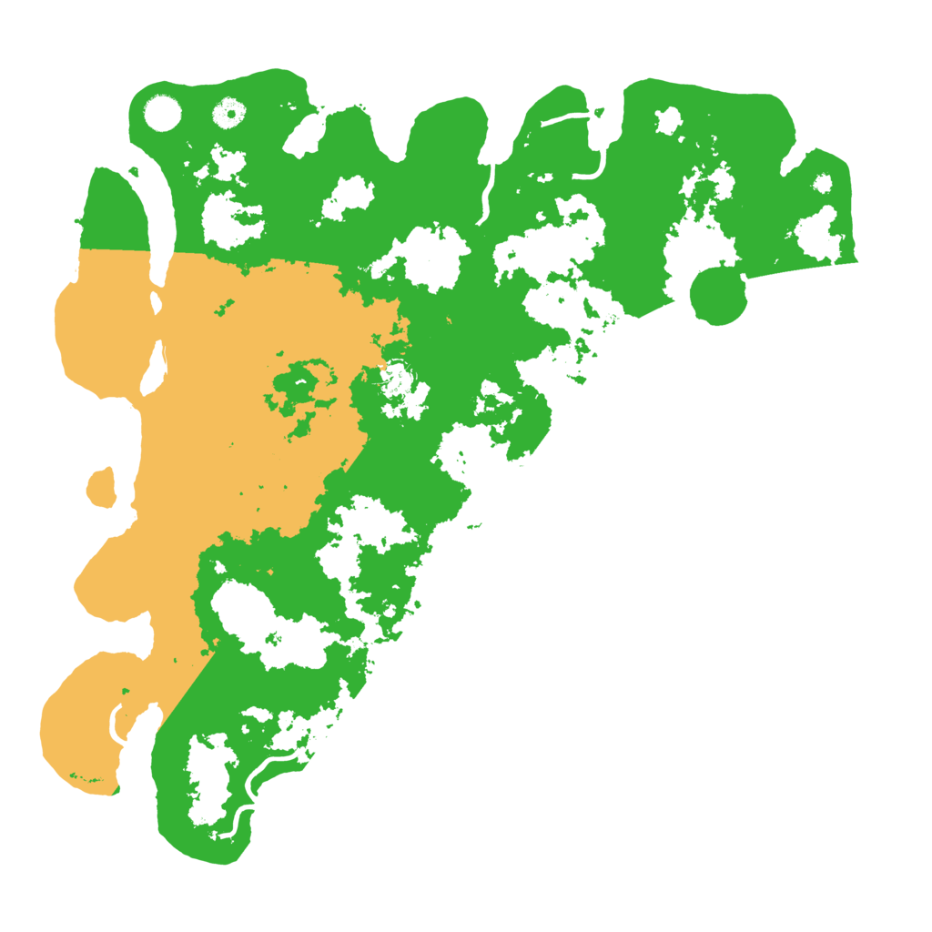 Biome Rust Map: Procedural Map, Size: 4500, Seed: 435763423