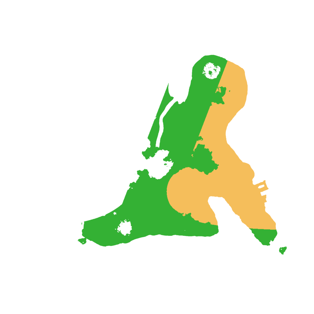 Biome Rust Map: Procedural Map, Size: 2000, Seed: 425264482