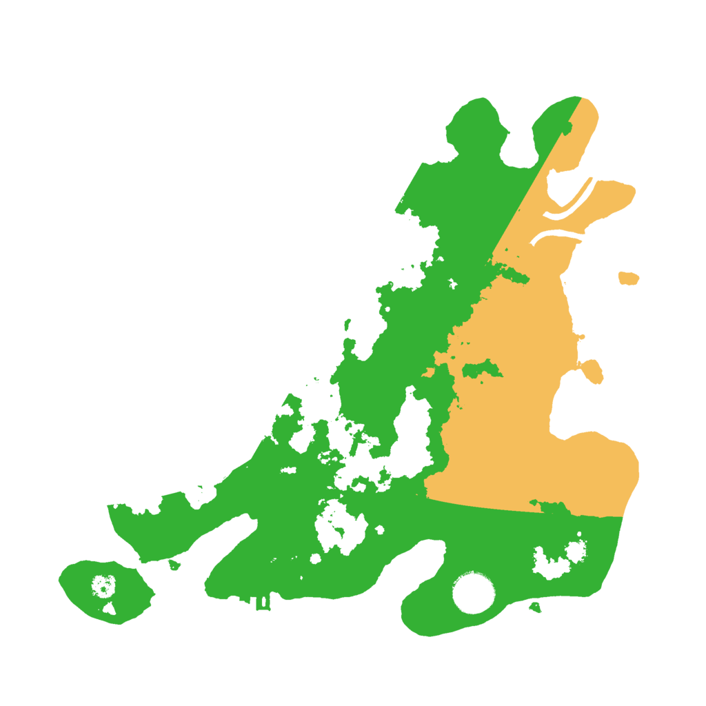 Biome Rust Map: Procedural Map, Size: 3000, Seed: 2008434130