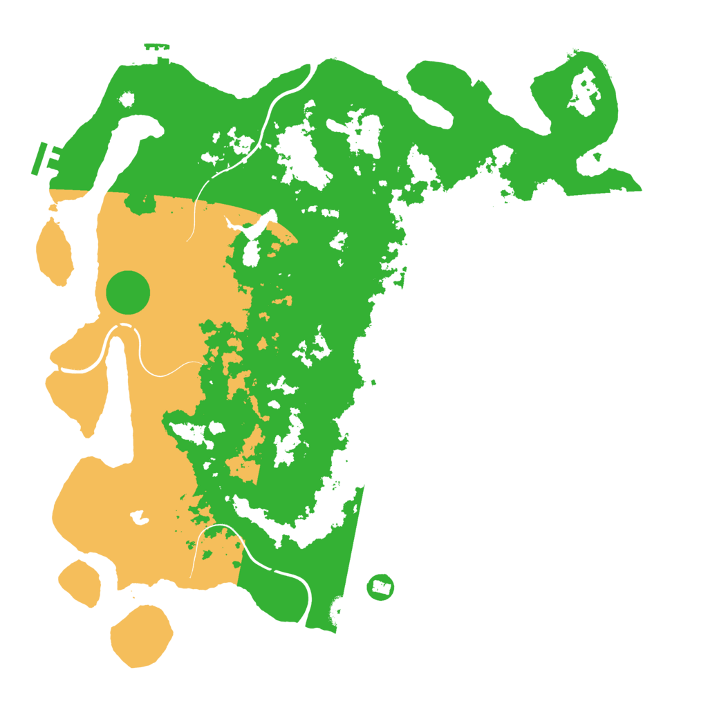 Biome Rust Map: Procedural Map, Size: 4250, Seed: 1610730335