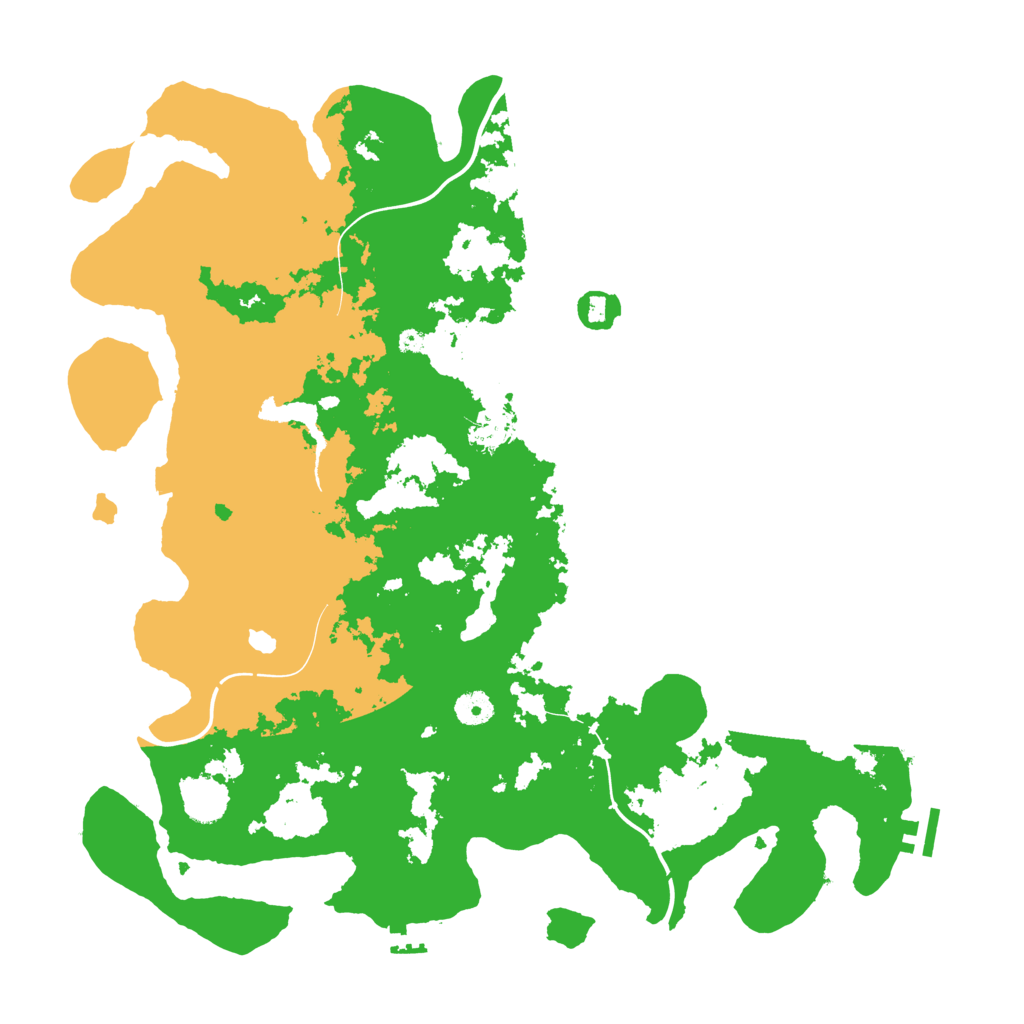 Biome Rust Map: Procedural Map, Size: 4250, Seed: 542950696
