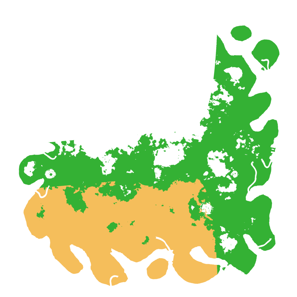 Biome Rust Map: Procedural Map, Size: 4500, Seed: 28751