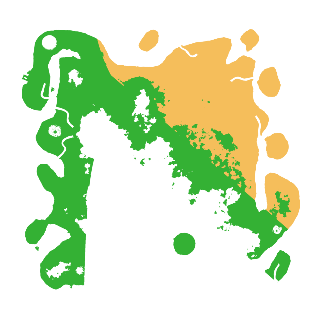 Biome Rust Map: Procedural Map, Size: 3850, Seed: 1215657321