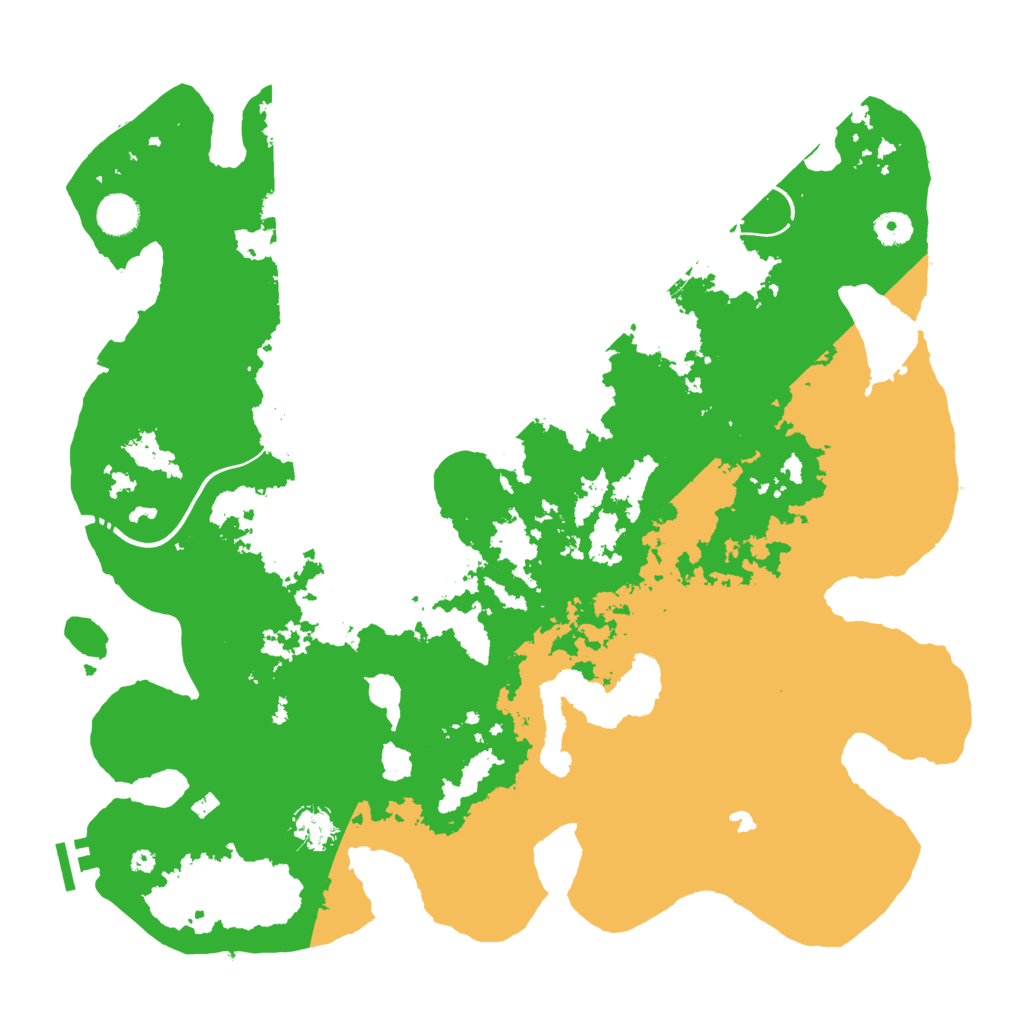 Biome Rust Map: Procedural Map, Size: 4250, Seed: 2124149166