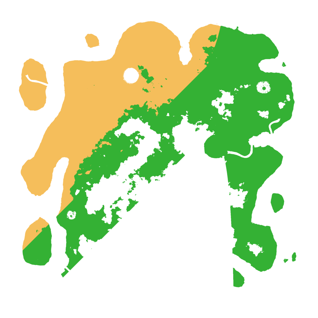 Biome Rust Map: Procedural Map, Size: 3650, Seed: 97822665