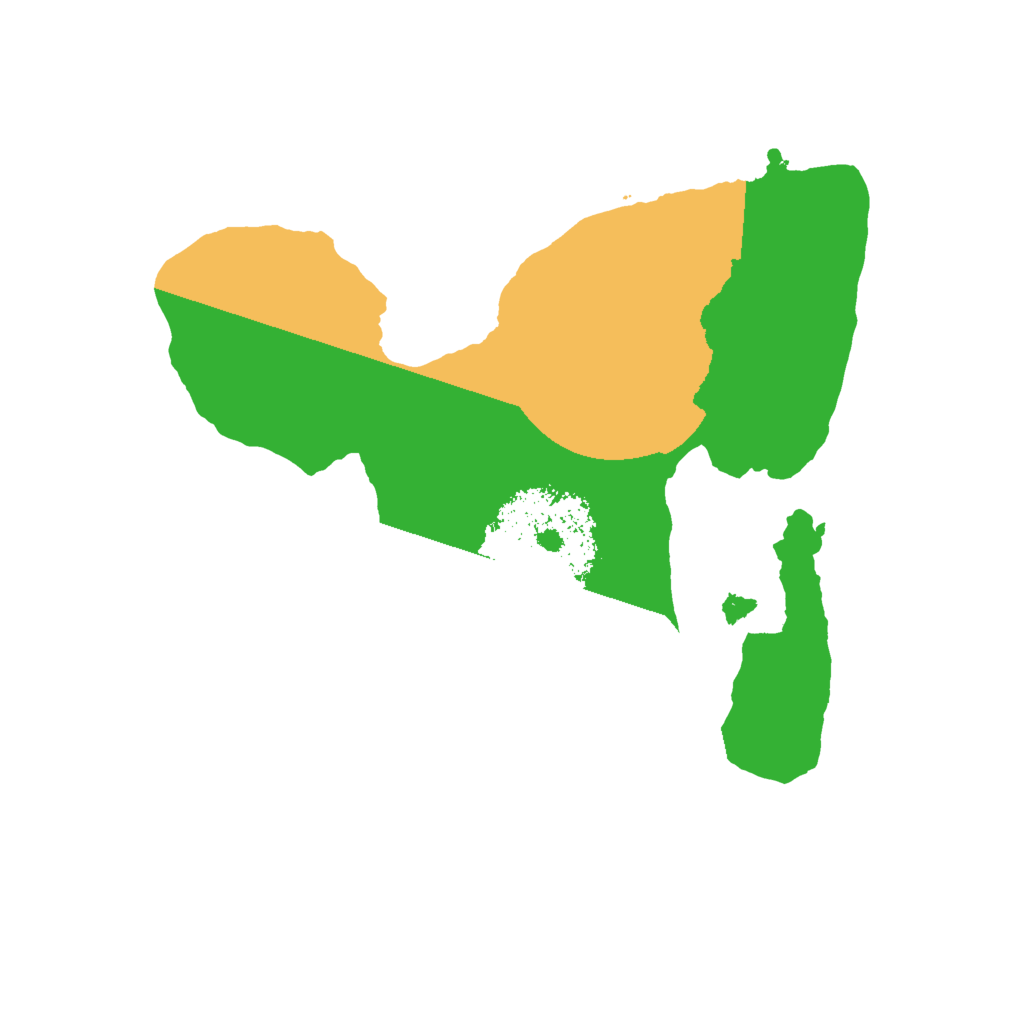 Biome Rust Map: Procedural Map, Size: 1600, Seed: 7