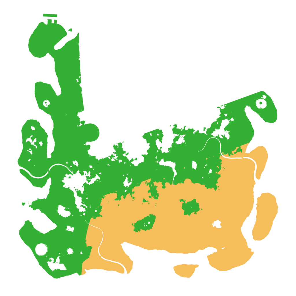 Biome Rust Map: Procedural Map, Size: 4300, Seed: 26022023