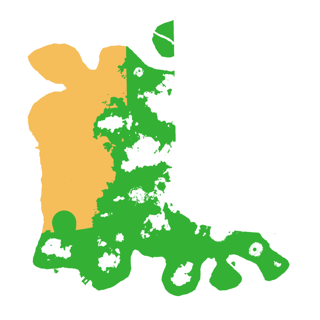 Biome Rust Map: Procedural Map, Size: 3500, Seed: 37876078