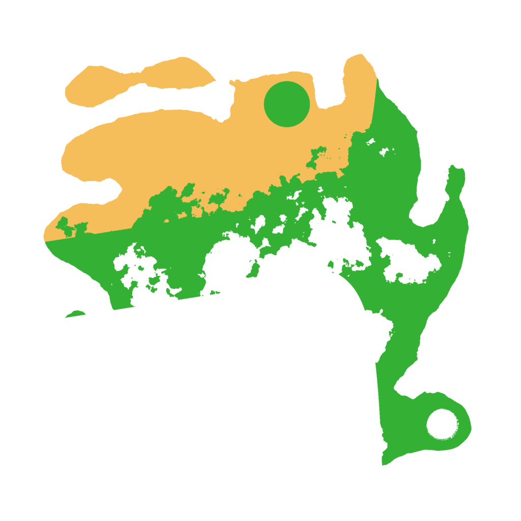 Biome Rust Map: Barren, Size: 3000, Seed: 289485929