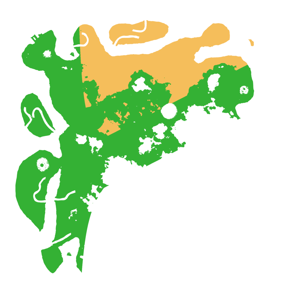 Biome Rust Map: Procedural Map, Size: 3500, Seed: 17364466