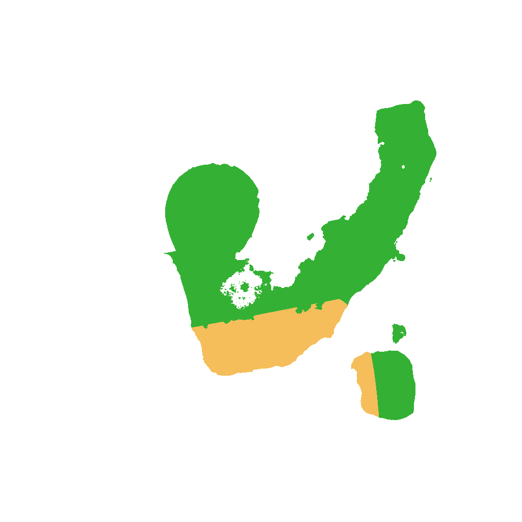 Biome Rust Map: Procedural Map, Size: 1500, Seed: 563655