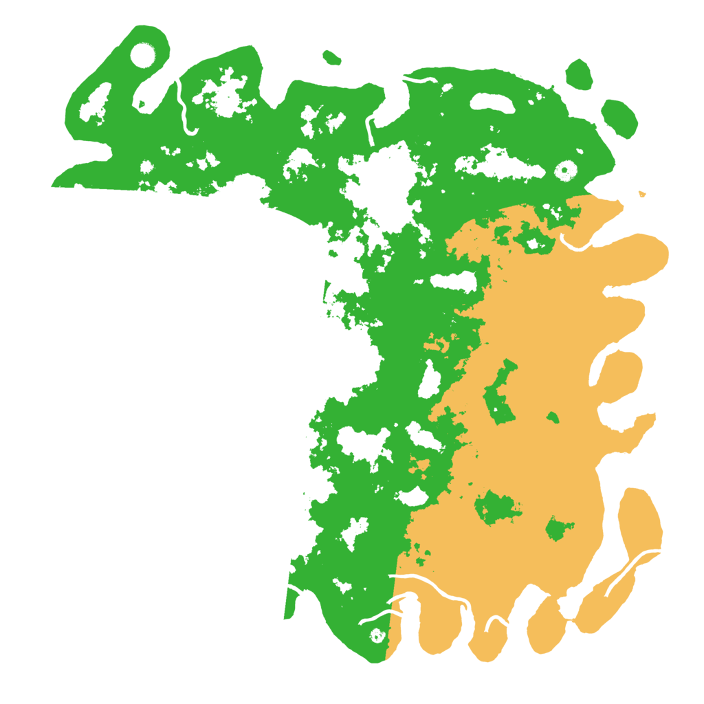 Biome Rust Map: Procedural Map, Size: 5000, Seed: 1975576228