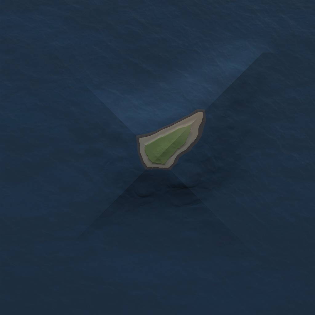 Rust Map: Procedural Map, Size: 1000, Seed: 90, 3 Monuments