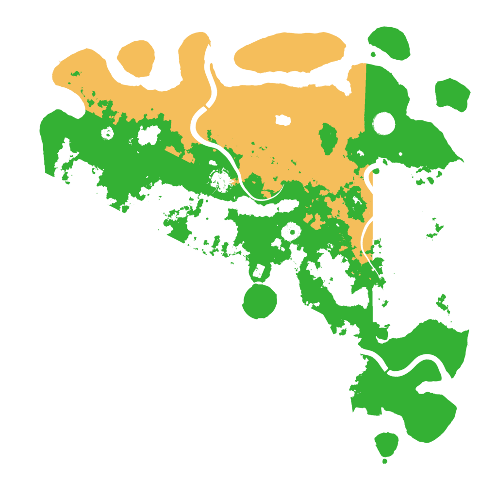 Biome Rust Map: Procedural Map, Size: 4000, Seed: 384943