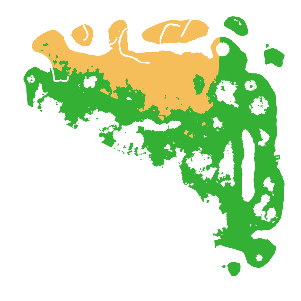 Biome Rust Map: Procedural Map, Size: 4000, Seed: 384943