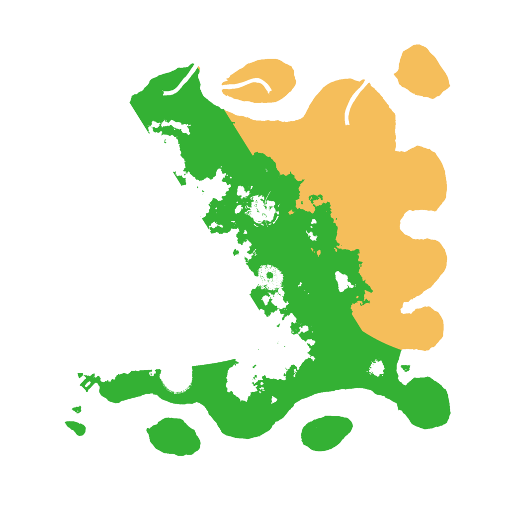 Biome Rust Map: Procedural Map, Size: 3000, Seed: 1015601885