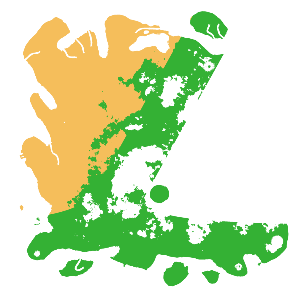 Biome Rust Map: Procedural Map, Size: 4500, Seed: 2120133409