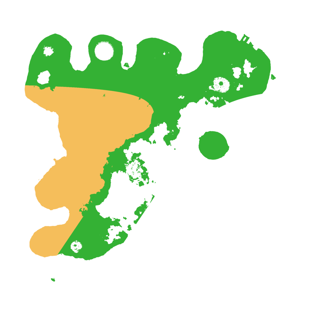 Biome Rust Map: Procedural Map, Size: 3000, Seed: 4837156