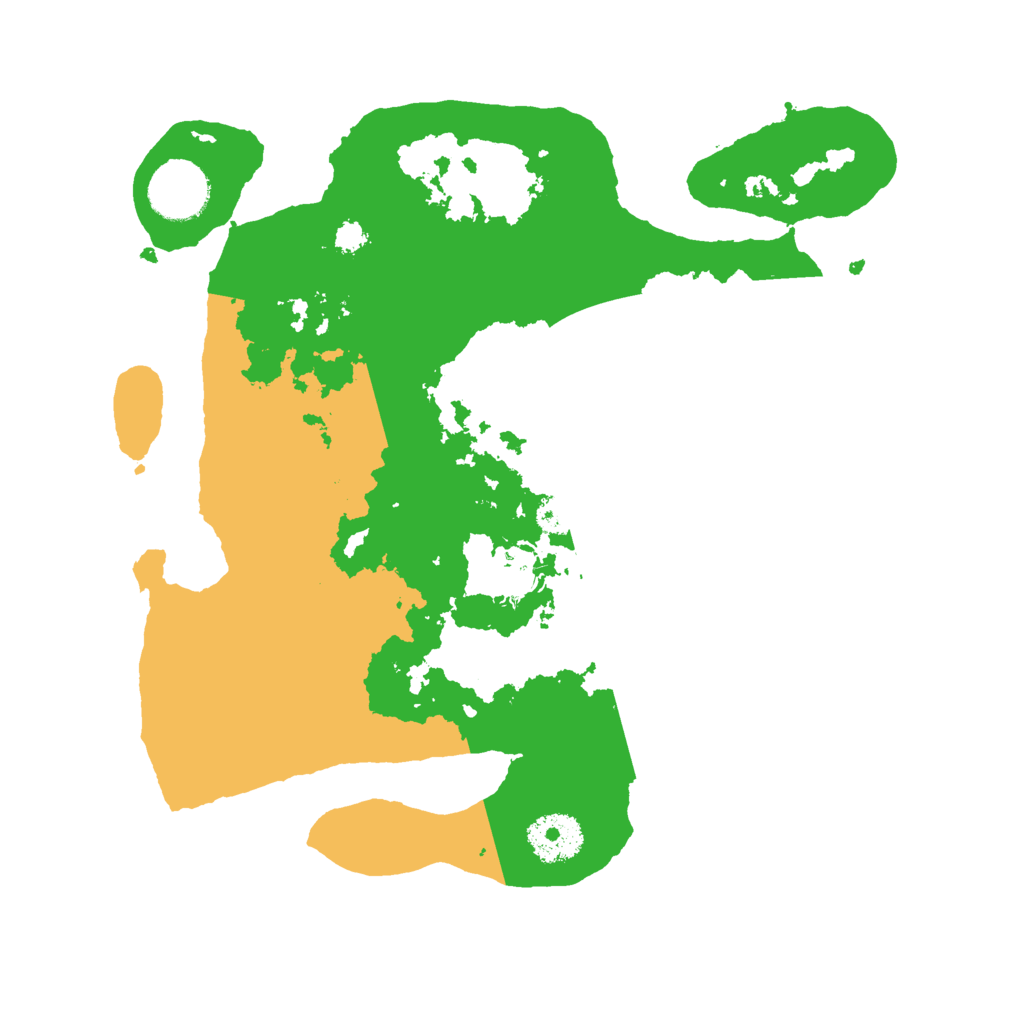 Biome Rust Map: Procedural Map, Size: 3000, Seed: 46692