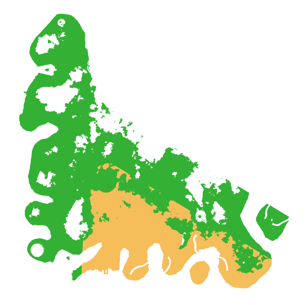 Biome Rust Map: Procedural Map, Size: 4100, Seed: 873404959