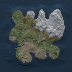 Thumbnail Rust Map: Procedural Map, Size: 2700, Seed: 99, 11 Monuments