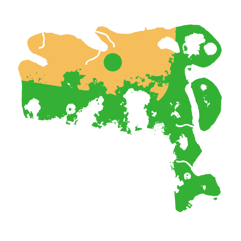Biome Rust Map: Procedural Map, Size: 3500, Seed: 1668666991