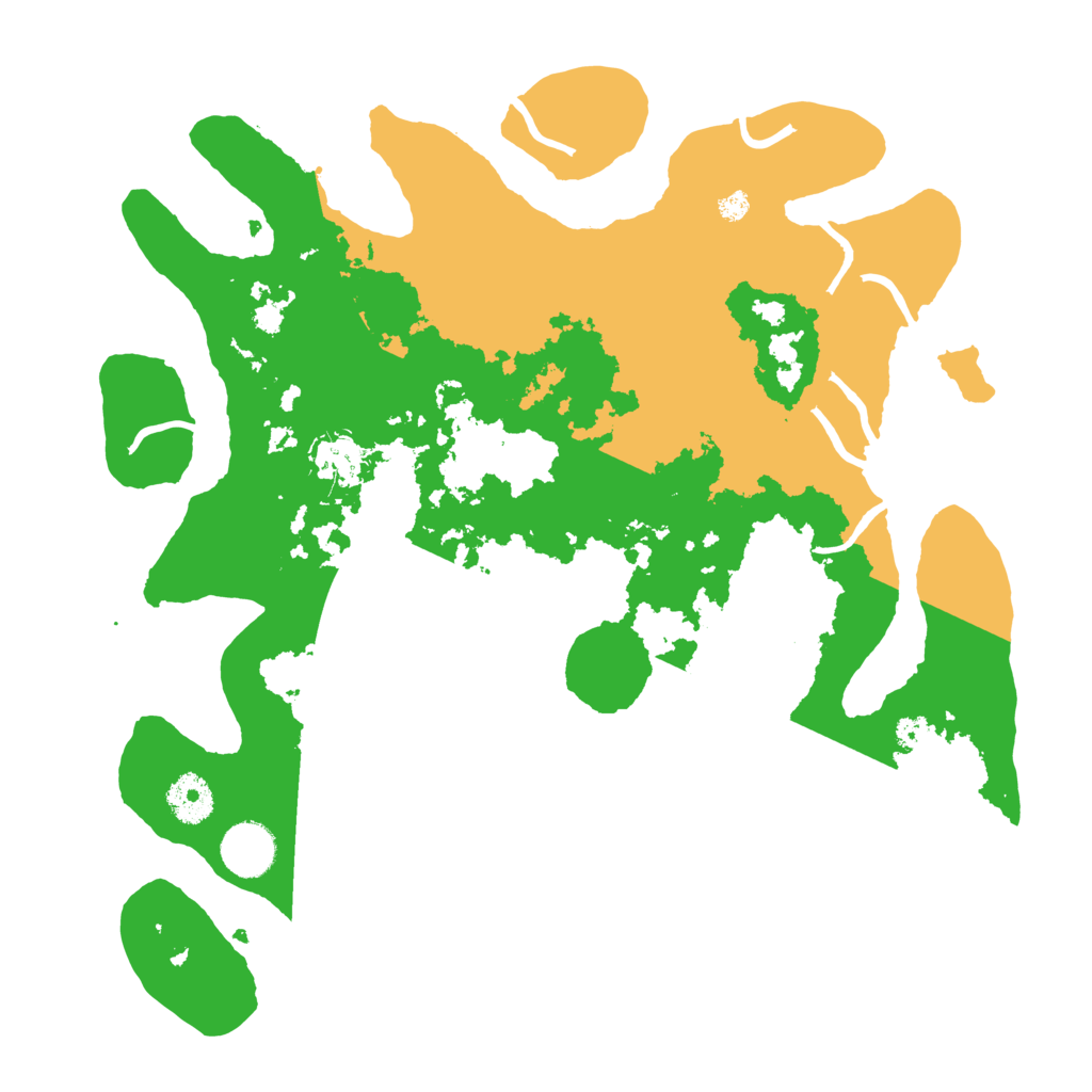 Biome Rust Map: Procedural Map, Size: 3500, Seed: 789129940
